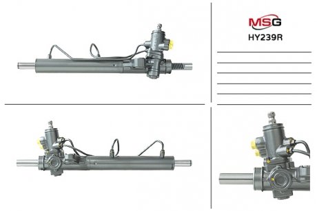 HY239R Рулевая рейка с ГУР Hyundai Matrix MSG подбор по vin на Brocar