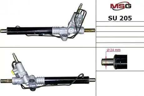 SU205 Рульова рейка з ГУР Subaru Legacy MSG підбір по vin на Brocar