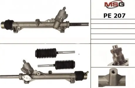 PE207 Рулевая рейка с ГУР Peugeot 405 MSG підбір по vin на Brocar