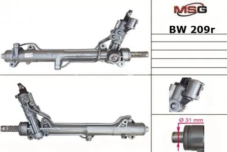 BW209R Рулевая рейка с ГУР Bmw 7 MSG подбор по vin на Brocar