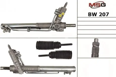 BW207 Рульова рейка з ГУР Bmw 5 MSG підбір по vin на Brocar