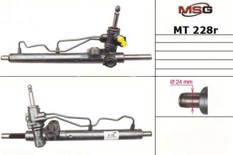 MT228R Рулевая рейка с ГУР MSG підбір по vin на Brocar