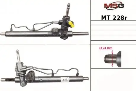 MT228R Рулевая рейка с ГУР MSG подбор по vin на Brocar