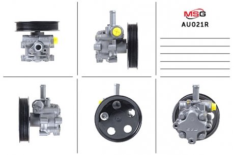 AU021R Насос ГПК Audi A4 MSG підбір по vin на Brocar