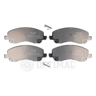 BP12284 Колодки тормозные (передние) Citroen C4/Peugeot 4008 12-/Mitsubishi Lancer/Outlander 03-/Jeep/Dodge OPTIMAL подбор по vin на Brocar