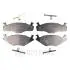 BP09362 Колодки тормозные (передние) Seat Cordoba/Ibiza/Toledo 93-02/VW Caddy/Passat B2-B4 79-92/Golf 74-99 OPTIMAL підбір по vin на Brocar