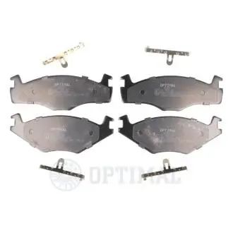 BP09362 Колодки тормозные (передние) Seat Cordoba/Ibiza/Toledo 93-02/VW Caddy/Passat B2-B4 79-92/Golf 74-99 OPTIMAL подбор по vin на Brocar