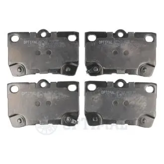 BP12528 Колодки гальмівні (задні) Lexus GS III/IV/IS II/III 05-/Toyota Crown XII/XIII 03-12/Mark X/Reiz 04- OPTIMAL підбір по vin на Brocar