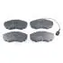 BP96001 Колодки тормозные (передние) Citroen Jumper 02-/Fiat Ducato/Peugeot Boxer 98- R15 (+датчик) OPTIMAL підбір по vin на Brocar