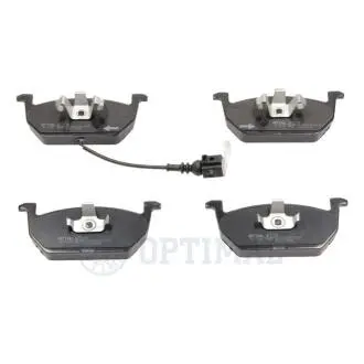 BP12706 Колодки тормозные (передние) Audi A3/Seat Leon/Skoda Octavia IV/V/VW Golf VII 12- (+датчик) OPTIMAL подбор по vin на Brocar