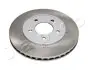 60095C Диск тормозной (передний) Chrysler Voyager 2.0-3.8 2.5-2.8CRD 95-08 (282x24) (с покрытием) JAPKO підбір по vin на Brocar