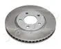 60002C Диск тормозной (передний) Chrysler Voyager 2.0-3.8 2.5-2.8CRD 95-08 (282x24) (с покрытием) JAPKO підбір по vin на Brocar