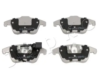 500929 Колодки тормозные (передние) Audi Q3 11-18/VW Passat B8 14-/Tiguan 07-/Sharan 10- (+датчик) JAPKO подбор по vin на Brocar