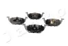 500044 Колодки гальмівні (передні) Audi A3/Seat Toledo 96-04/Skoda Octavia 96-07/VW Golf 97-05/Polo 02- JAPKO підбір по vin на Brocar