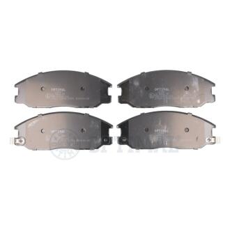 BP12084 Колодки тормозные (передние) Hyundai Santa Fe/Trajet 00-12/Ssangyong Actyon/Kyron 05-/Rexton 02- OPTIMAL підбір по vin на Brocar
