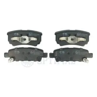 BP12356 Колодки тормозные (задние) Mitsubishi Outlander/Lancer 03-/Jeep Compass/Patriot/Dodge Avenger 06- OPTIMAL подбор по vin на Brocar