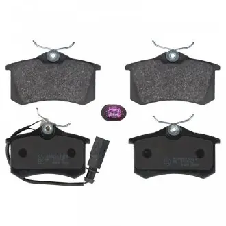 ADV184240 Колодки тормозные (задние) VW Sharan 95-10/Ford Galaxy 95-06 (87x52.8x17.2) (с датчиком) BLUE PRINT подбор по vin на Brocar
