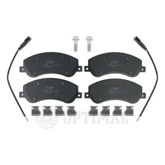 BP12656 Колодки тормозные (передние) Ford Transit 06-14/Transit Connect 06-13 (RWD) (+датчики) OPTIMAL подбор по vin на Brocar