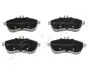 500511 Колодки гальмівні (передні) MB C-class (W204/W205) 07-/E-class (W212) 09-16/SLK (R172) 11- JAPKO підбір по vin на Brocar