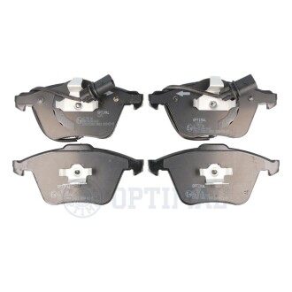 BP12272 Колодки тормозные (передние) Audi A4 03-09/A6/A8 03-11/Seat Exeo 08-13 (+датчики) OPTIMAL подбор по vin на Brocar