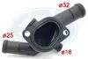 Фланець системи охолодження Audi A3/Fabia/Skoda Octavia/VW Bora/Golf/T5 1.6/2.0/2.0 95-15 354007