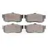 BP09834 Колодки тормозные (задние) Nissan Juke/X-Trail 01-/Qashqai 1.5dCi-3.5 08- (Akebono) OPTIMAL підбір по vin на Brocar