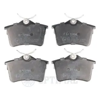 BP12465 Колодки тормозные (задние) Citroen C4/Berlingo 04-/Peugeot 308 00-14/Partner 08- OPTIMAL подбор по vin на Brocar