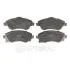 BP12126 Колодки тормозные (передние) Opel Combo 01-/Corsa C 00-09/Meriva A/Tigra 03-10 OPTIMAL підбір по vin на Brocar