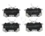 510901 Колодки тормозные (задние) VW Caddy 04-15/Citroen Berlingo 96-11 (87x52.9x16.8) JAPKO підбір по vin на Brocar
