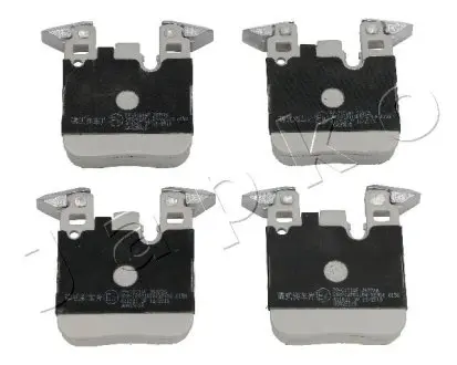 510101 Колодки гальмівні (задні) BMW 1 (F20/F21)/ 3 (F30/F31/F34) 11- (Brembo) Q+ JAPKO підбір по vin на Brocar