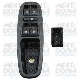 26260 Przełącznik podnośnika szyby przód L (sterowanie szyb oraz luster) FIAT 500L 0.9-1.6D 09.12- MEAT&DORIA подбор по vin на Brocar