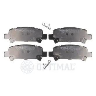 BP12358 Колодки тормозные (задние) Subaru Impreza/Outback/Forester 95- (Akebono) OPTIMAL подбор по vin на Brocar