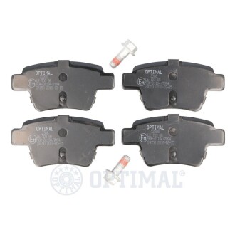 BP12388 Колодки тормозные (задние) Citroen C4 04-11/Peugeot 207 06-13/307 00-12 OPTIMAL подбор по vin на Brocar