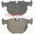 1170843 Колодки тормозные (задние) BMW 5 (E60/E61) 6 (E63/E64) X5(E70/F15) 03- METZGER підбір по vin на Brocar