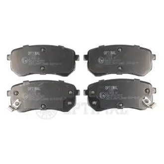 BP12355 Колодки тормозные (задние) Hyundai i10 07-16/Kia Picanto 04-/Ray 11- OPTIMAL подбор по vin на Brocar