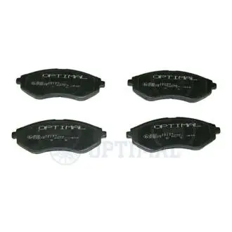 BP12154 Колодки гальмівні (передні) Chevrolet Aveo/Kalos/Daewoo Kalos 03- OPTIMAL підбір по vin на Brocar