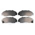 BP09708 Колодки тормозные (передние) Honda Accord V/VI 93-03/Civic 97-01 OPTIMAL підбір по vin на Brocar