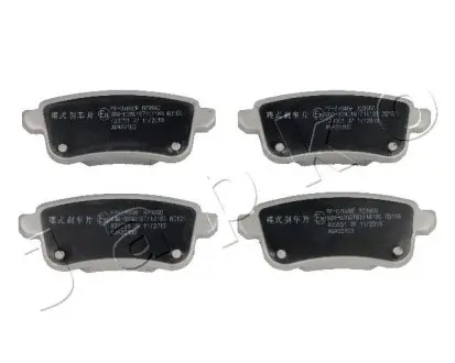 510704 Колодки тормозные (задние) Renault Scenic III/Grand Scenic III 09- JAPKO подбор по vin на Brocar