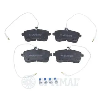 BP12223 Колодки тормозные (передние) Peugeot 407 04- (+датчики) OPTIMAL подбор по vin на Brocar