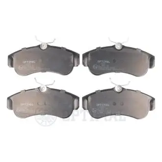 BP09689 Колодки тормозные (передние) Nissan Almera 00-06/Primera 96-02 OPTIMAL подбор по vin на Brocar