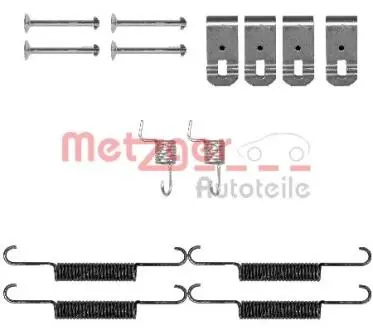 1050895 Комплектуючі, стоянкова гальмівна система METZGER підбір по vin на Brocar