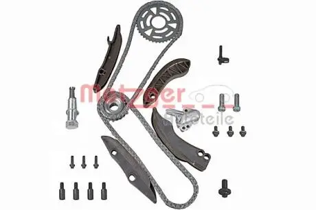 7490013 Комплект ланцюга ГРМ BMW 3 (F34)/X1 (F48)/X4 (F98) 1.5D/1.6D/2.0D 12- METZGER підбір по vin на Brocar