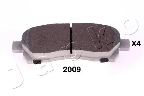 502009 Комплект тормозных колодок, дисковый тормоз JAPKO підбір по vin на Brocar
