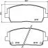 8DB355040011 Колодки гальмівні (передні) Hyundai Santa Fe 2.0/2.4 18- HELLA підбір по vin на Brocar