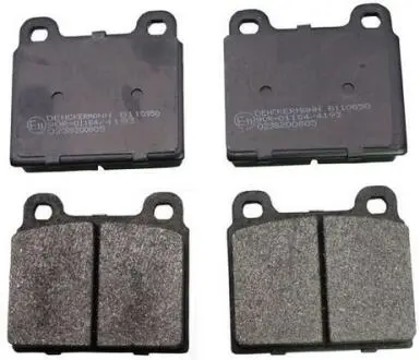B110850 Комплект тормозных колодок, дисковый тормоз DENCKERMANN підбір по vin на Brocar