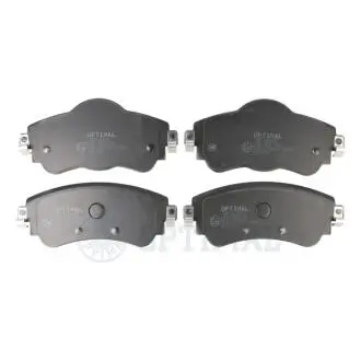 BP12667 Колодки гальмівні (передні) Citroen C4 09-/DS4 11-15 OPTIMAL підбір по vin на Brocar
