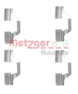 1091749 Комплектуючі, колодки дискового гальма METZGER підбір по vin на Brocar