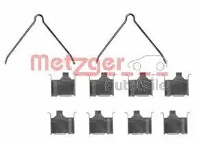 1091166 Комплектующие, колодки дискового тормоза METZGER подбор по vin на Brocar