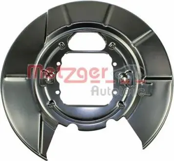 6115045 Відбивач, диск гальмівного механізму METZGER підбір по vin на Brocar