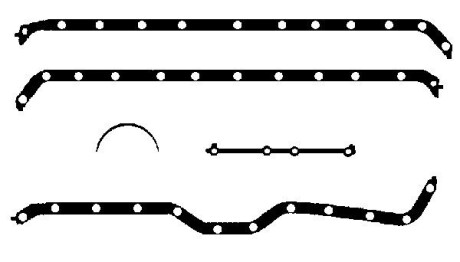 OK5391 Комплект прокладок, маслянный поддон BGA подбор по vin на Brocar